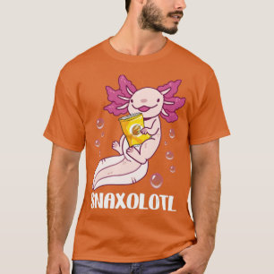 Niedlich Axolotl Lover Snaxolotl (80) T-Shirt