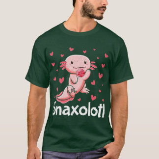 Niedlich Axolotl Lover Snaxolotl (88) T-Shirt
