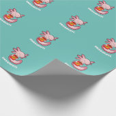 Niedlich Axolotl Lover Snaxolotl Kawaii Axolotl Fo Geschenkpapier (Ecke)