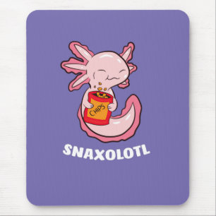 Niedlich Axolotl Lover Snaxolotl Kawaii Axolotl Fo Mousepad