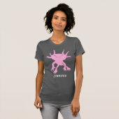 Niedlich Axolotl Pink Salamander Personalisiert Gr T-Shirt (Vorne ganz)