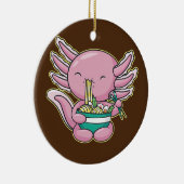 Niedlich Axolotl Ramen Japanischer Anime Noodles T Keramik Ornament (Rechts)
