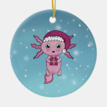 Niedlich Axolotl Weihnachten