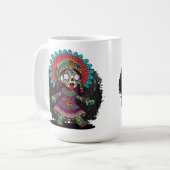 Niedlich Aztec Zombie Kaffeetasse (Vorderseite Links)