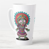 Niedlich Aztec Zombie Milchtasse (Linke Ecke)
