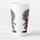 Niedlich Aztec Zombie Milchtasse (Vorderseite)
