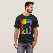 Niedlich Baboon Costume Baboon Tier T-Shirt (Vorne ganz)