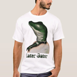 Niedlich Baby Alligator Digitale Kunst T-Shirt