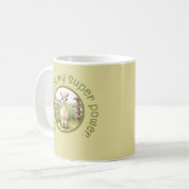 Niedlich Baby Alpaca Kaffee Tasse (Vorderseite Links)