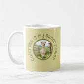 Niedlich Baby Alpaca Kaffee Tasse (Links)