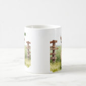 Niedlich Baby Alpaca Tasse Custom Coffee Cup (Mittel)