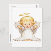 Niedlich Baby Angel Postkarte (Vorne/Hinten)