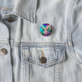 Niedlich Baby Angel Wings Art-38424 Button (Beispiel)