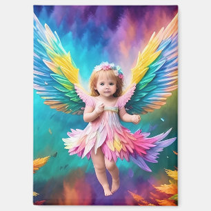 Niedlich Baby Angel Wings Art-38424 Magnet