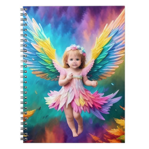 Niedlich Baby Angel Wings Art-38424 Notizblock