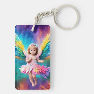 Niedlich Baby Angel Wings Art-38424 Schlüsselanhänger