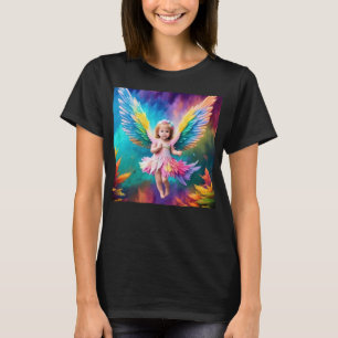 Niedlich Baby Angel Wings Art-38424 T-Shirt