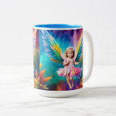 Niedlich Baby Angel Wings Art-38424 Zweifarbige Tasse (VorderseiteRechts)