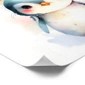 Niedlich Baby Animals Funny kids Kinderzimmer Fox Poster (Ecke)