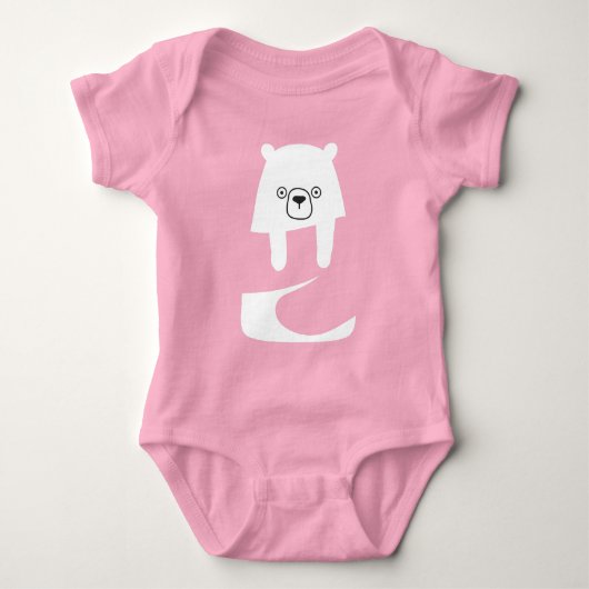 NIEDLICH BABY BEAR | Vater Mama Daughter Son Famil Baby Strampler (Vorderseite)
