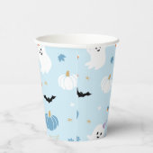 Niedlich Baby Blue Ghost Halloween Pappbecher (Rechts)