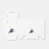 Niedlich Baby Blue Jay Baby Dusche Geschenkschachtel (Ungefaltet)