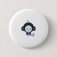 Niedlich Baby Blue Monkey