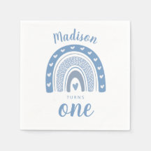 Niedlich Baby Blue Rainbow Boho