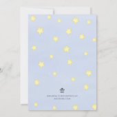 Niedlich Baby Boy Dusche Kinderzimmer Rhyme Vorlag Einladung (Rückseite)