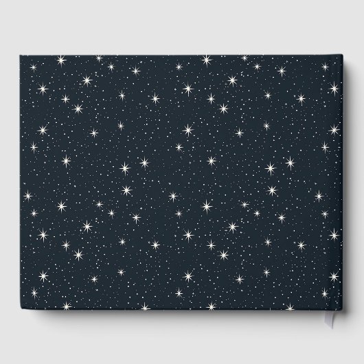 Niedlich Baby Boy Gästebuch Teddy Bear Astronaut (Rückseite)