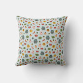 Niedlich Baby Boy Kinderzimmer Monster Alien Gebur Kissen (Rückseite)