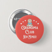 Niedlich Baby Boy New Oma Button (Vorne & Hinten)