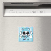 Niedlich Baby Boy Skull Magnet (In Situ (Geschirrspüler))