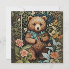 Niedlich Baby Brown Bear William Morris Inspiriert