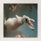 Niedlich Baby Bunny Portrait Puzzle (Horizontal)