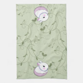 Niedlich Baby Bunny Rabbit Osterbit Handtuch (Vertikal)