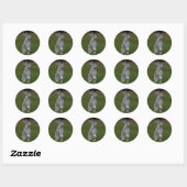 Niedlich Baby Bunny Sticker (Blatt)