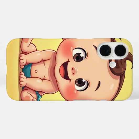 NIEDLICH BABY Case-Mate iPhone HÜLLE (Rückseite (Horizontal))