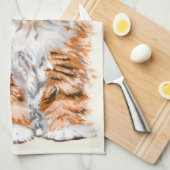 Niedlich Baby Cat Küchentuch (Viertel Falte)