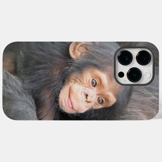 Niedlich Baby Chimpanzee Foto Case-Mate iPhone Hülle (Rückseite (Horizontal))