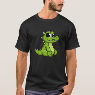 Niedlich Baby Crocodile Croc Gator Animal Lover Ge T-Shirt
