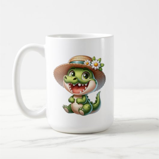 Niedlich Baby Crocodile Kaffeetasse (Links)