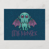 Niedlich Baby Cthulhu Klein Monster Postkarte (Vorderseite)