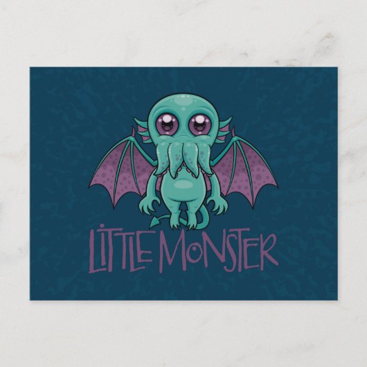 Niedlich Baby Cthulhu Klein Monster Postkarte (Vorderseite)