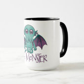 Niedlich Baby Cthulhu Klein Monster Tasse (VorderseiteRechts)