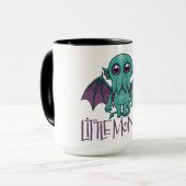 Niedlich Baby Cthulhu Klein Monster Tasse (Vorderseite Links)