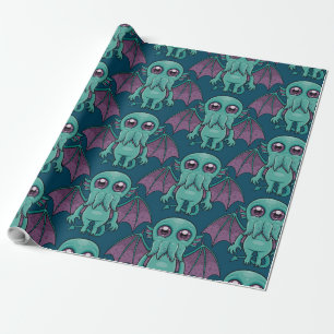 Niedlich Baby Cthulhu Monster Geschenkpapier