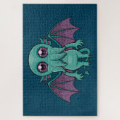 Niedlich Baby Cthulhu Monster Puzzle (Vertikal)