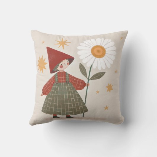 Niedlich Baby Daisy Kissen (Rückseite)