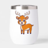 Niedlich Baby Deer Cartoon-23501 (Rückseite)